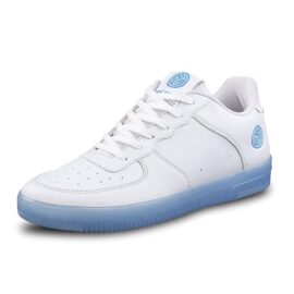 Bacca Bucci ICE Men's Flat Sole Casual Lace up Sneakers with Translucent Rubber Outsole for All Day wear