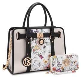 Dasein Women's Designer Satchel Handbag