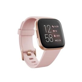 Fitbit FB507RGPK Versa 2 Health & Fitness Smartwatch with Heart Rate