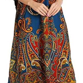Miss Lavish London Women Kaftans Dresses, S-3XL, Regular to Plus Size