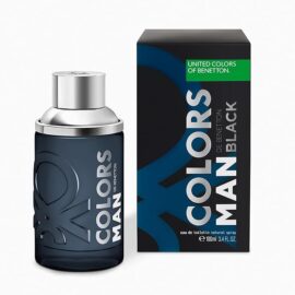 United Colors of Benetton Man Black Eau De Toilette, 100 ml