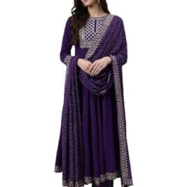 BN Textile Women's Rayon Kurta And Palazzo With Dupatta Set