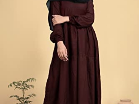 Abaya Dress for Women's Stitched Burqa Dress for Girl's and Women, Abaya Casual Wear for Women's
